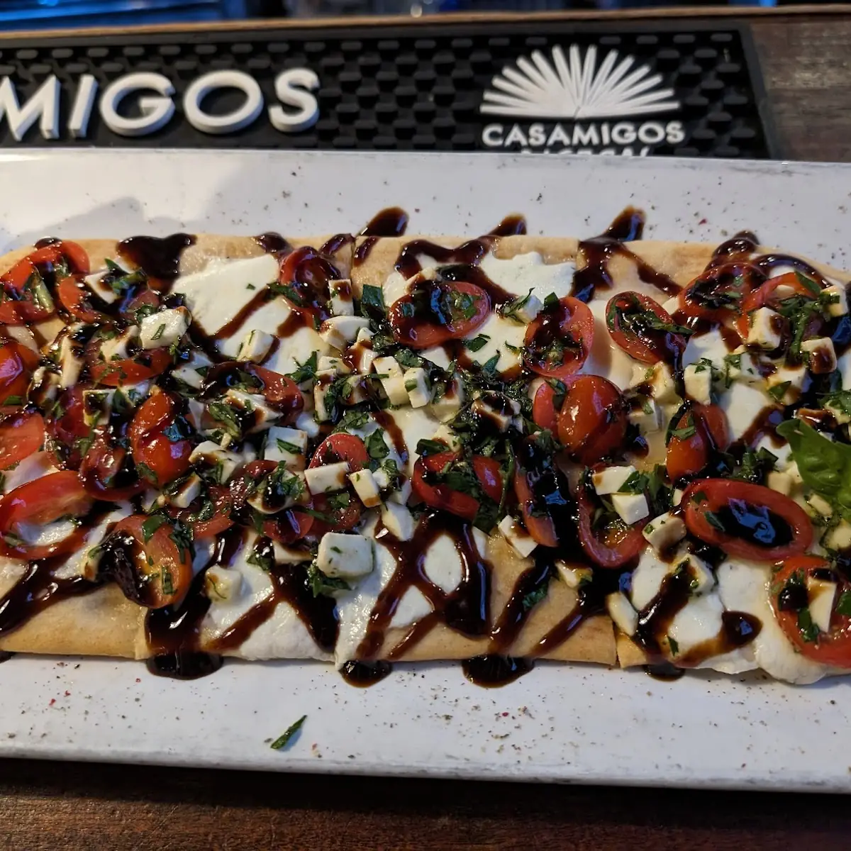 Caprese Flatbread Pizza