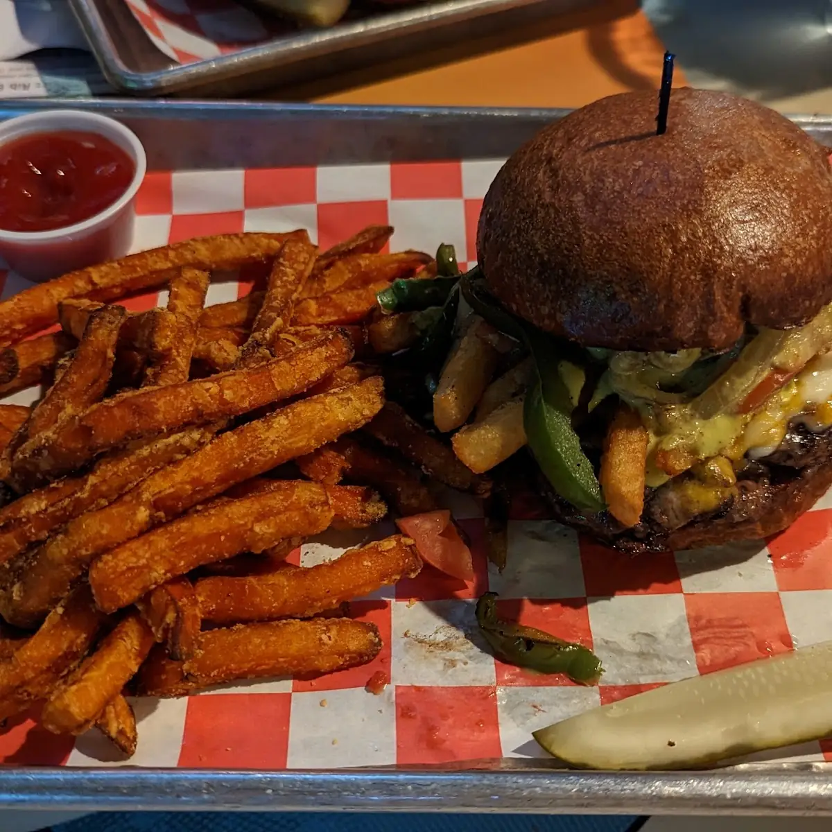 Lomo Saltado Burger