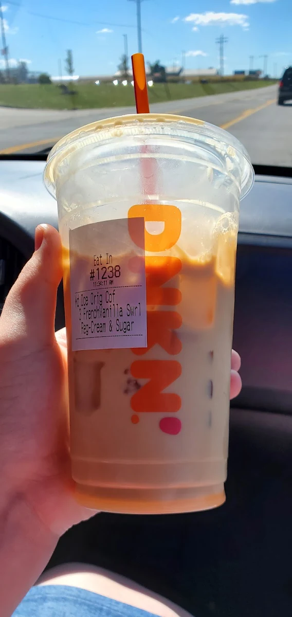 French Vanilla Iced Coffee