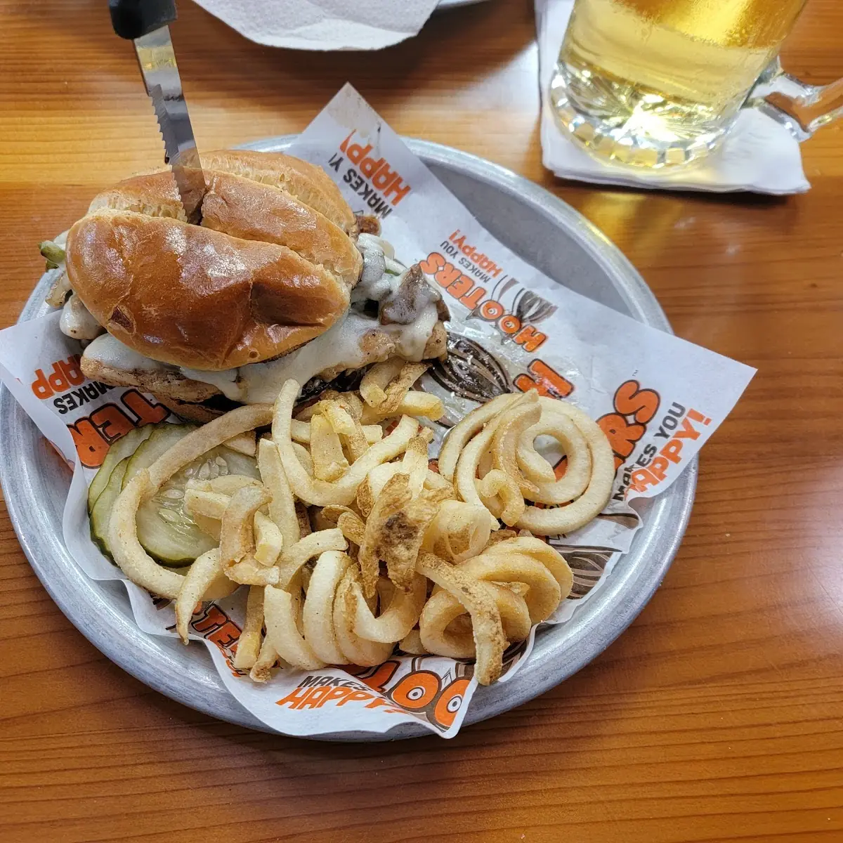 Curly Fries with Ranch Dressing