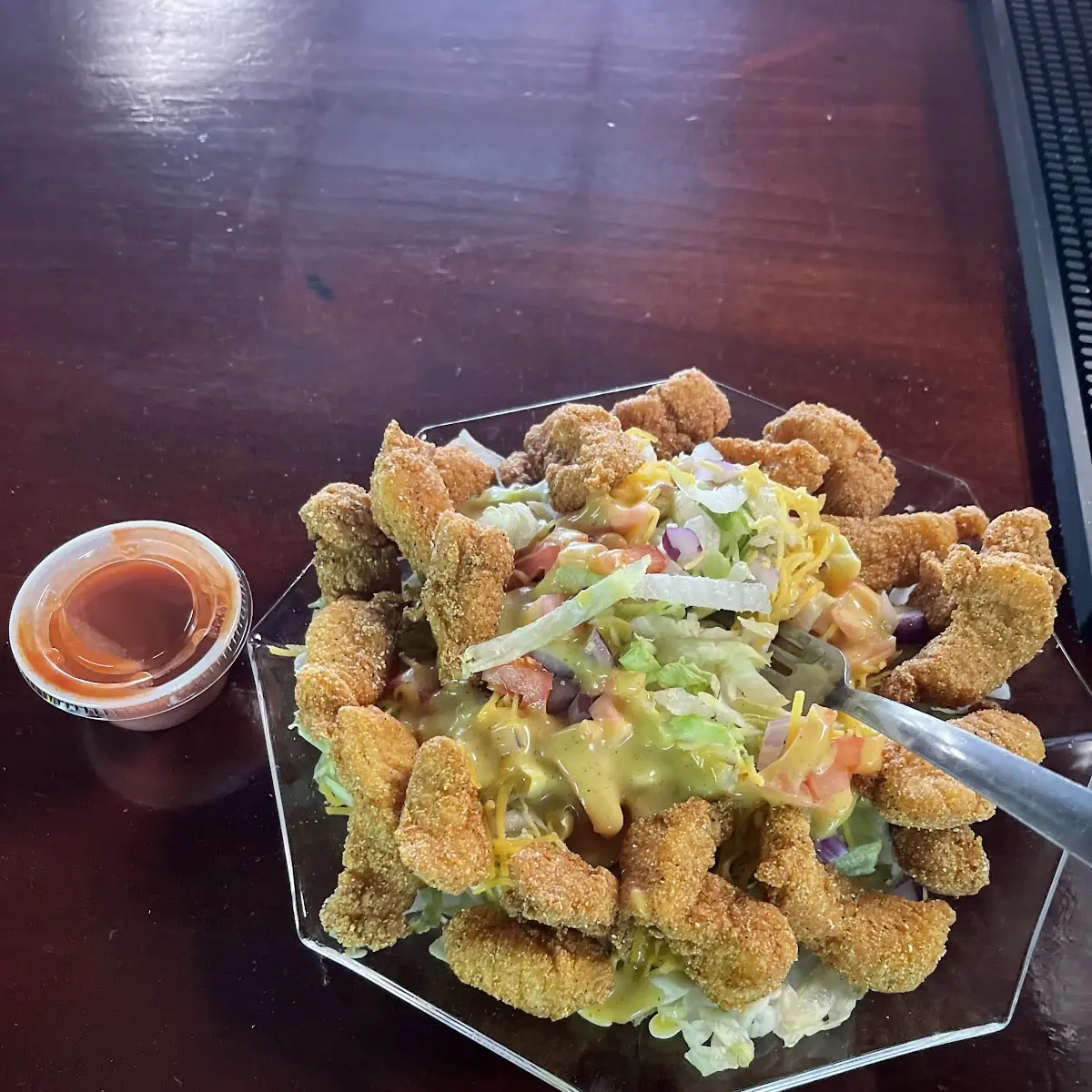 Salad w Honey Mustard Dressing