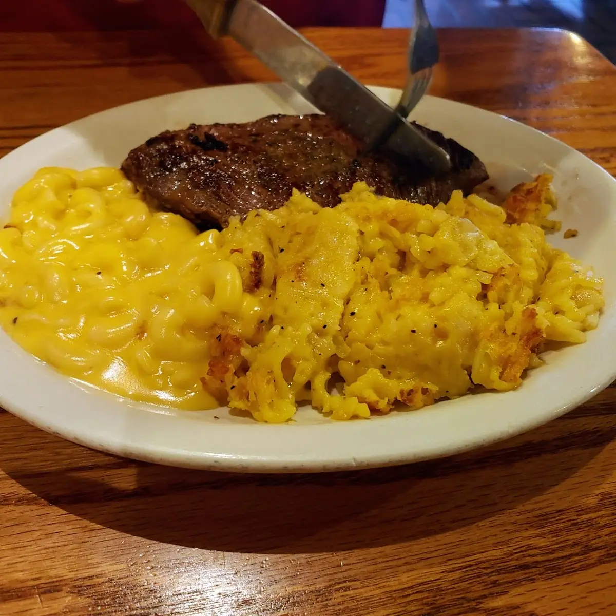 Meatloaf and Mac & Cheese