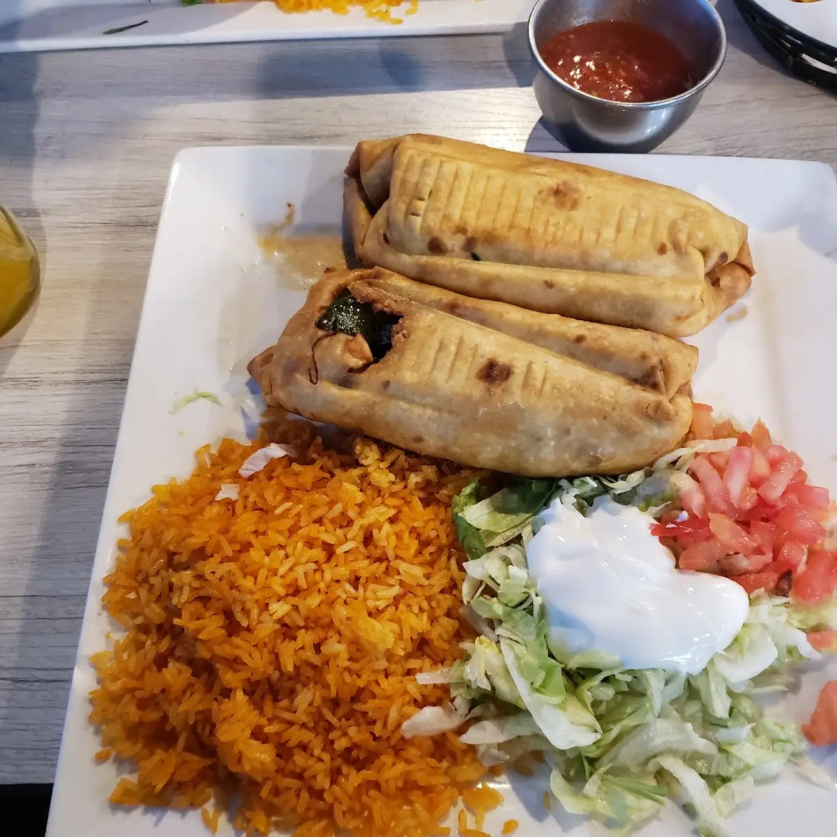 Camarones Chimichanga