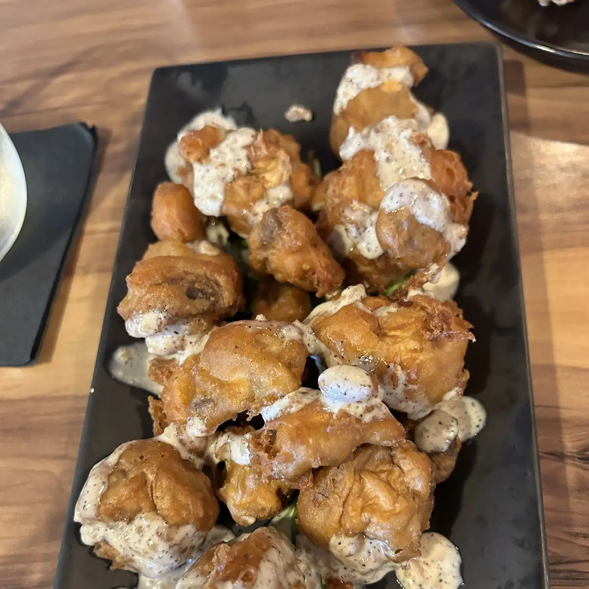 Tempura Fried Mushrooms
