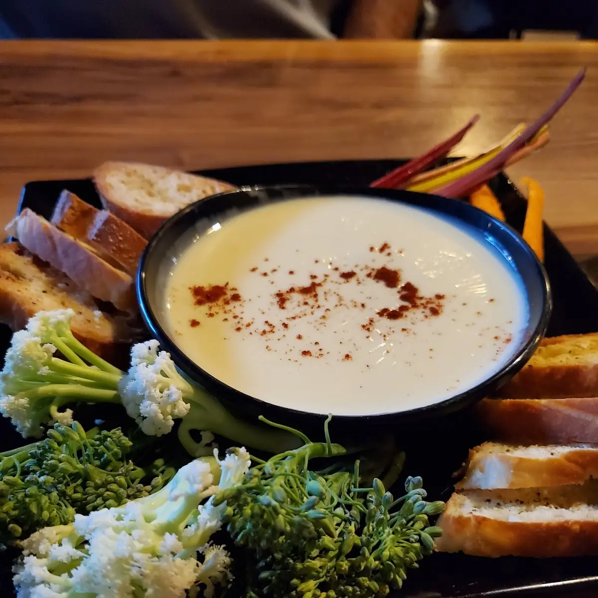 Truffled White Cheddar Fondue