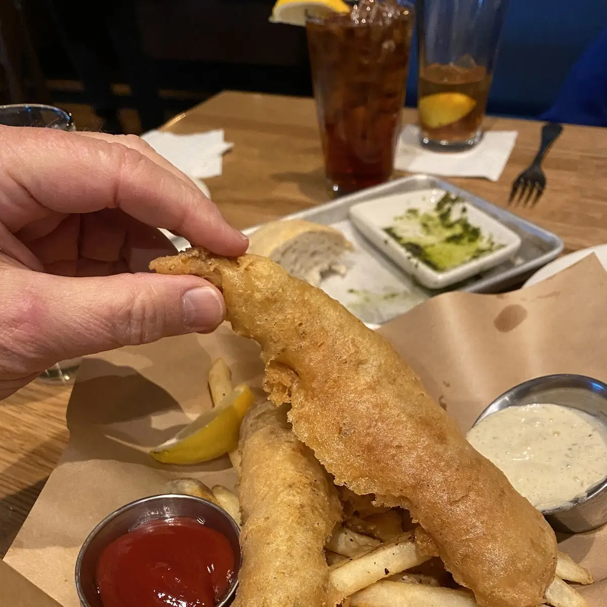Off the Hook Fish Sandwich
