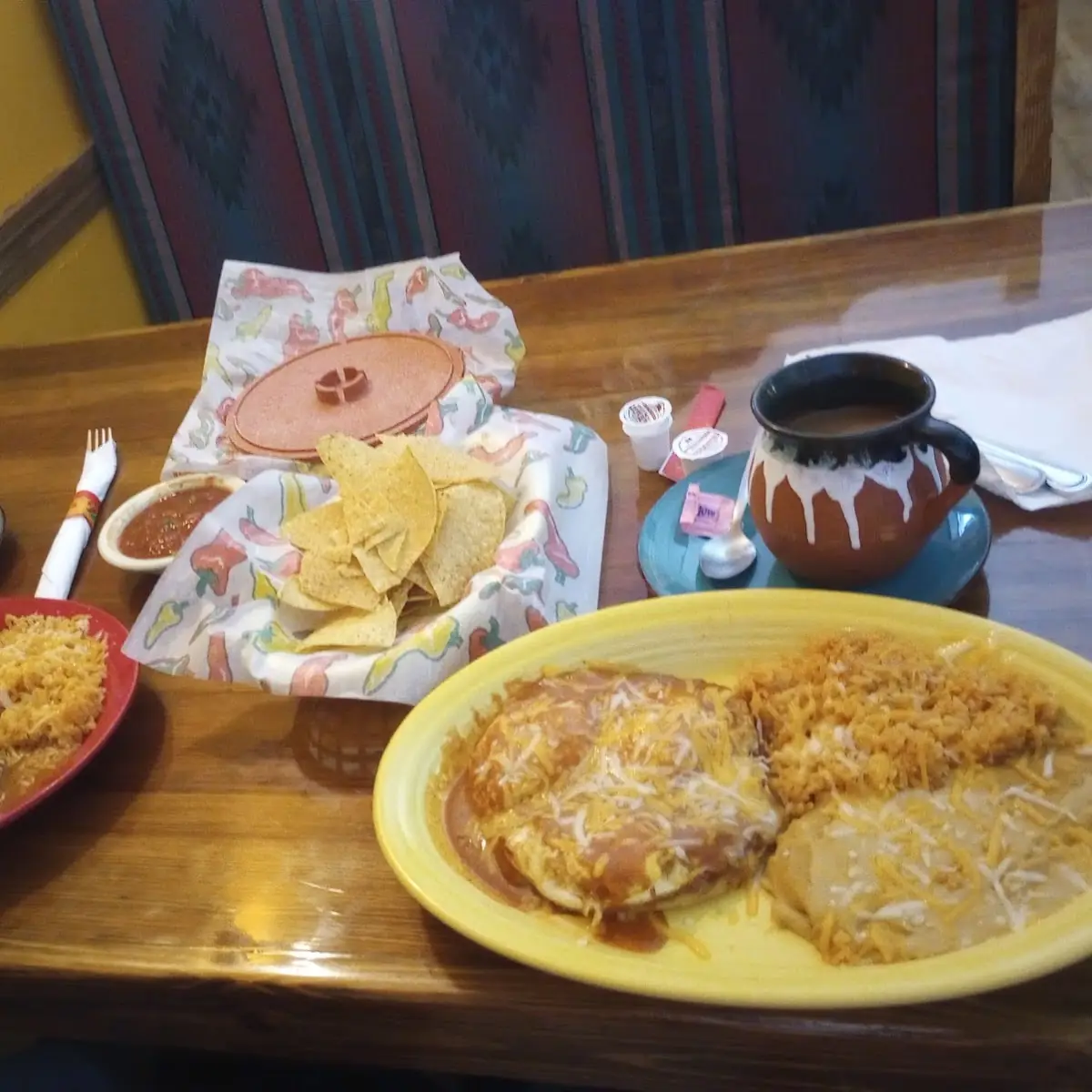 Huevos Rancheros on the Right