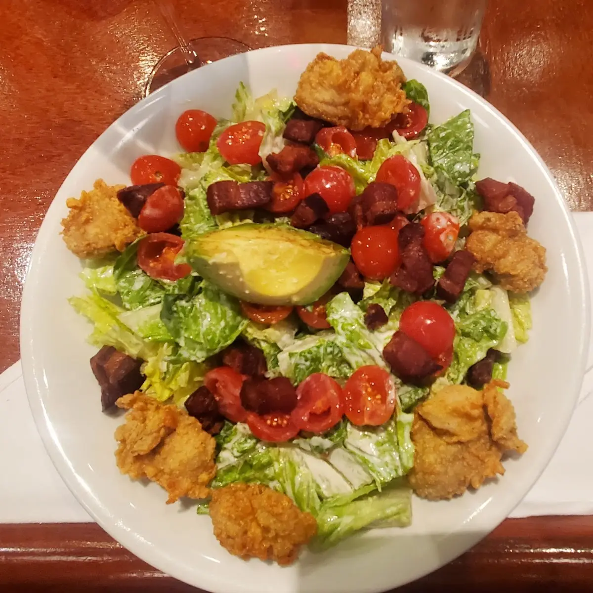 Fried Oyster Salad