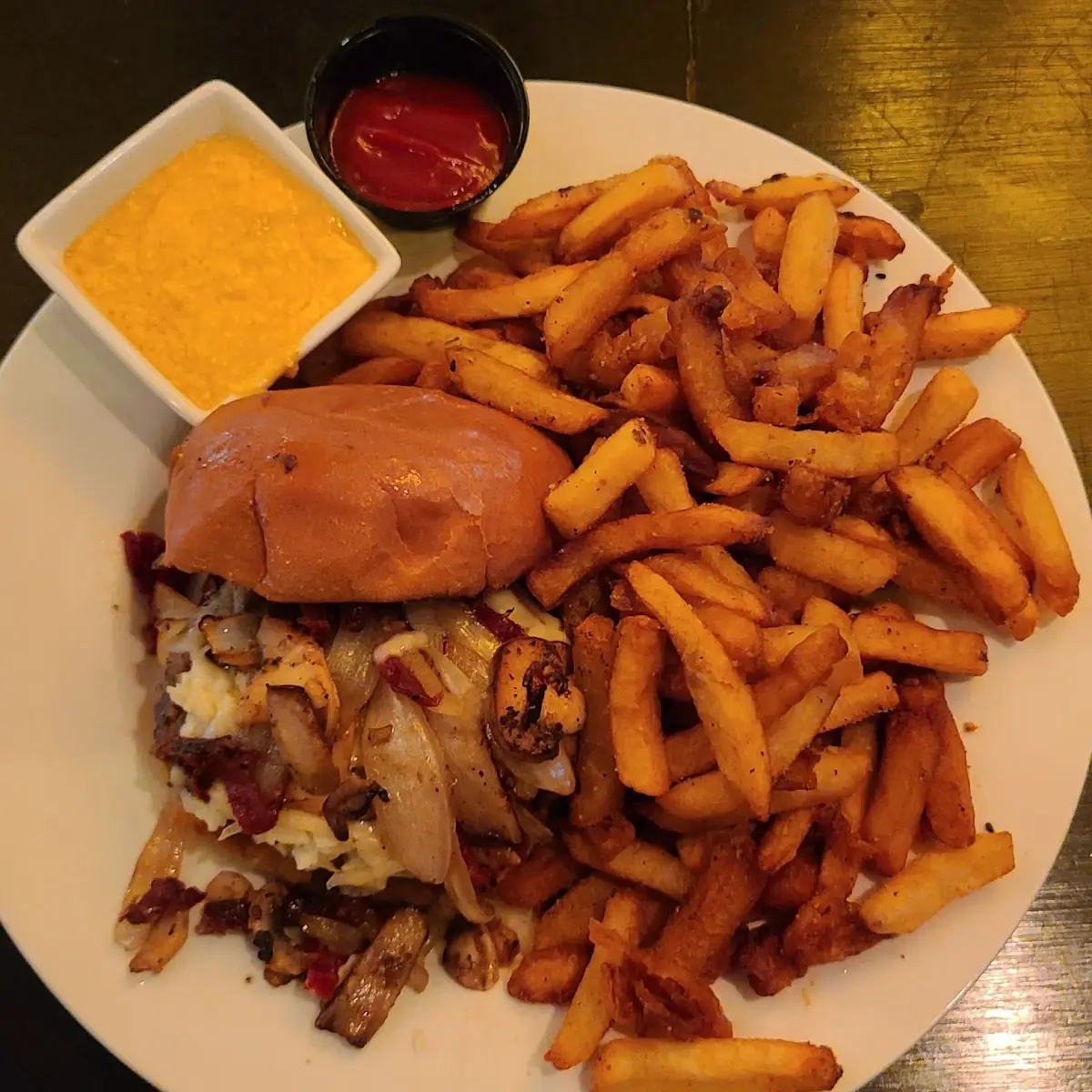 Mushroom Swiss Burger Customized