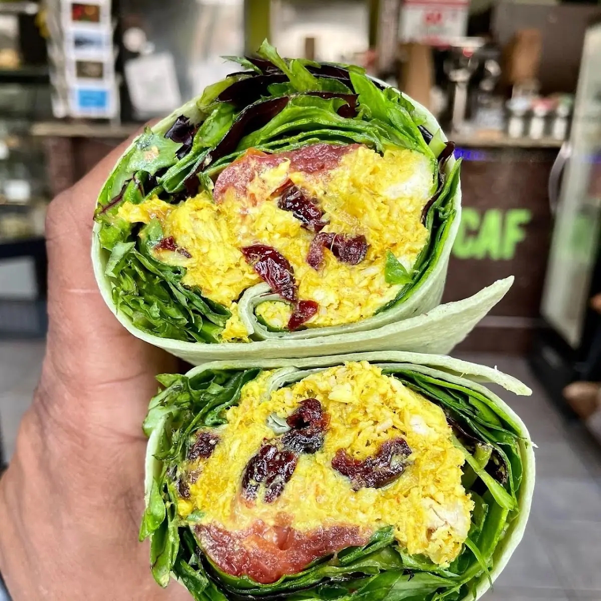 Curry Chicken Wrap