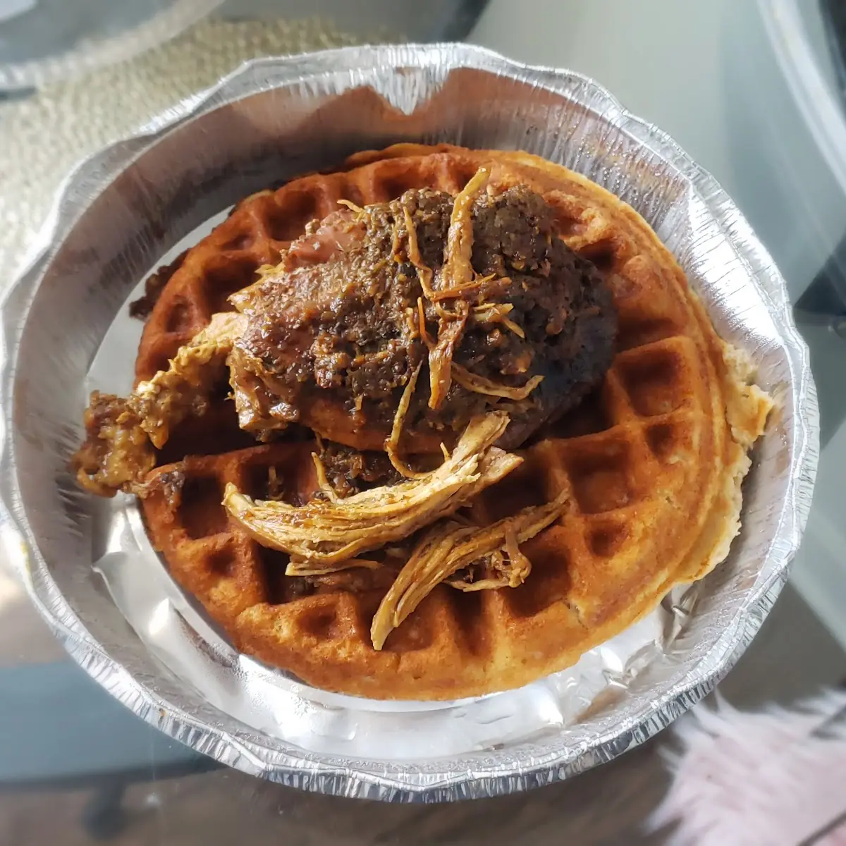 Jerk Chicken & Waffles