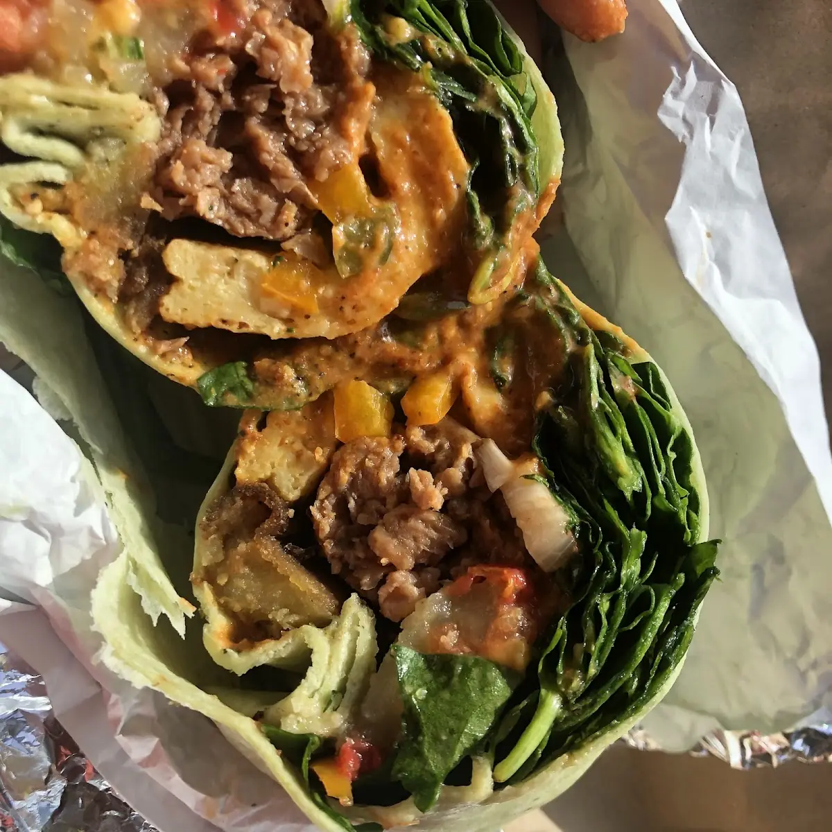 Vegan Breakfast Burrito Wrap