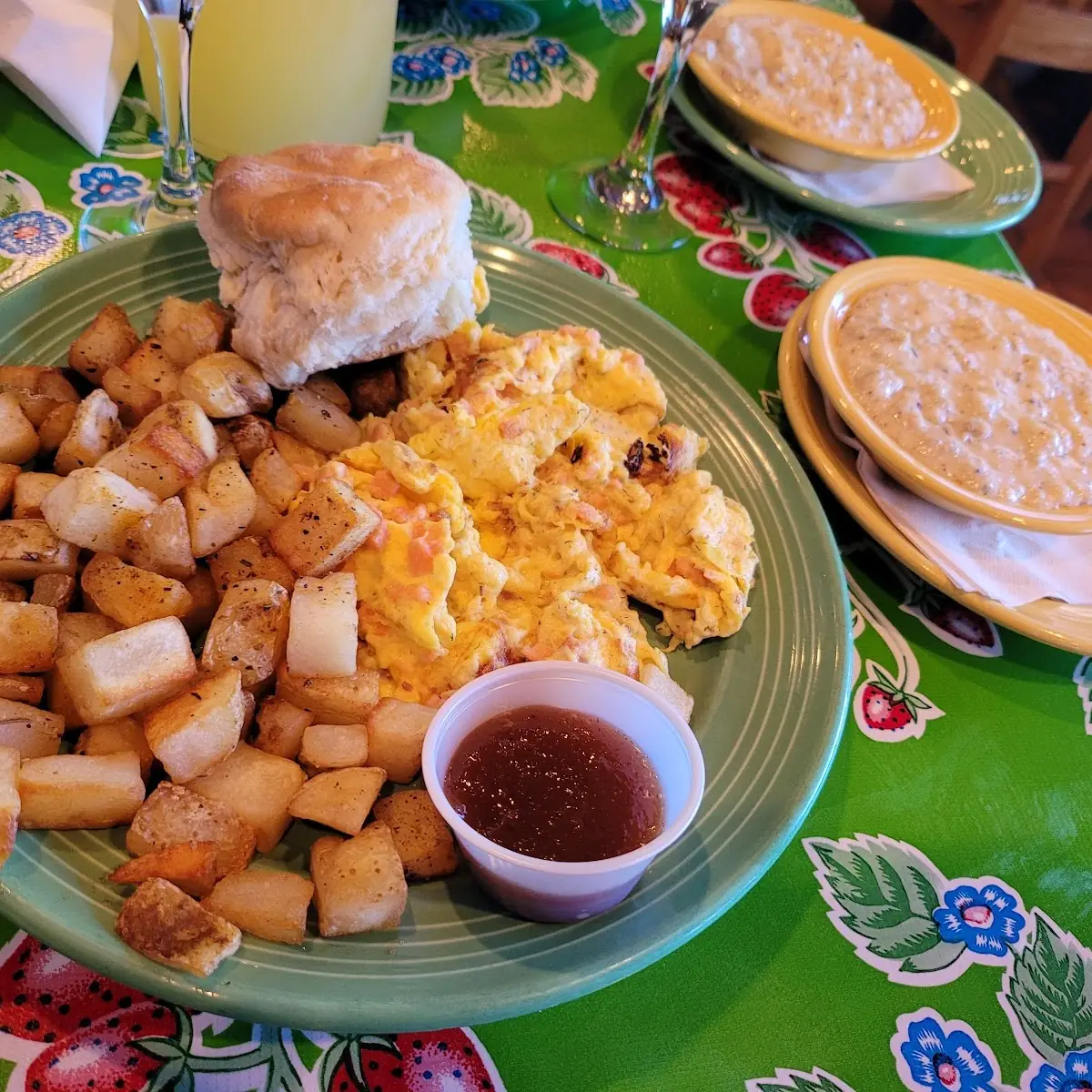 Scrambled Eggs and Salmon