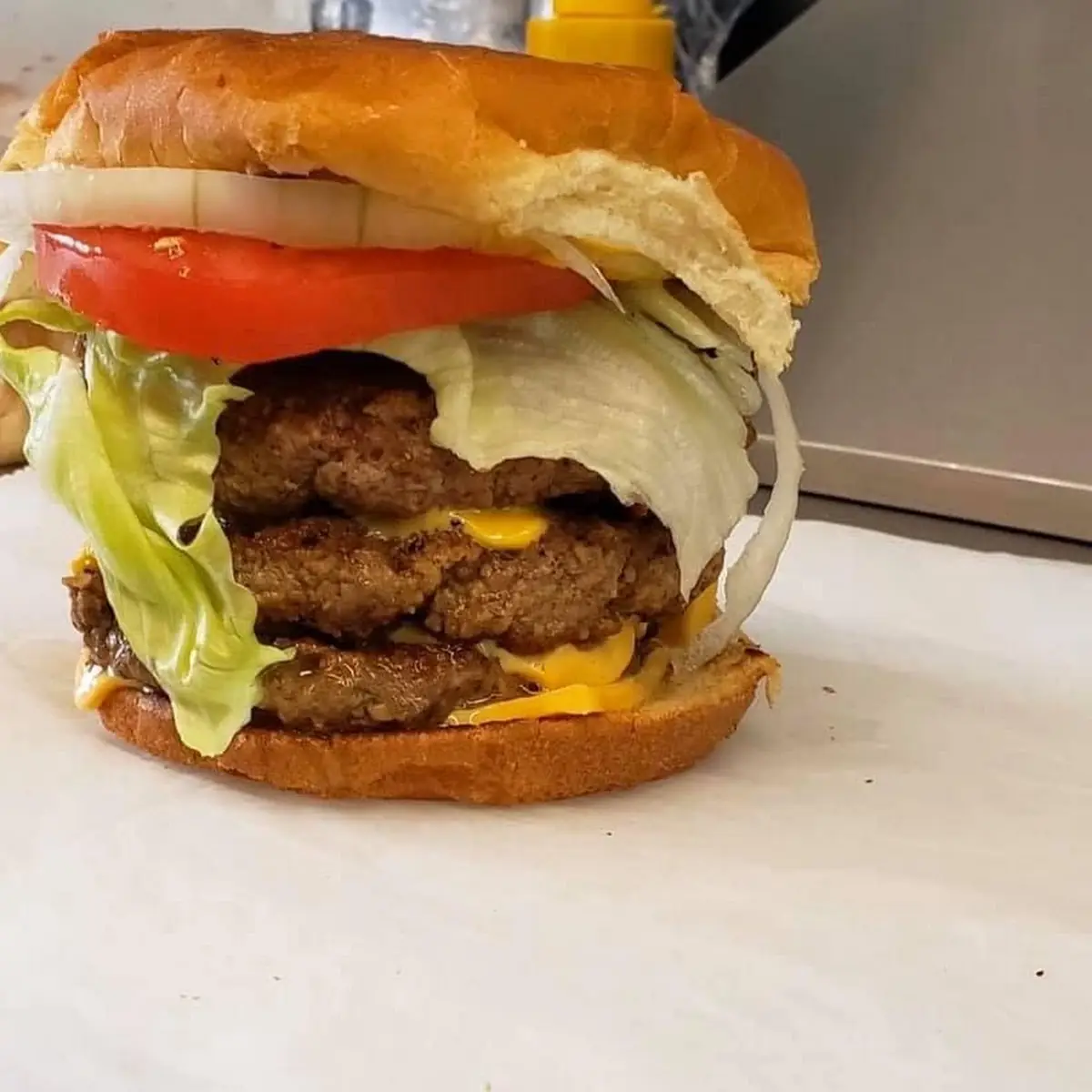Triple Cheeseburger