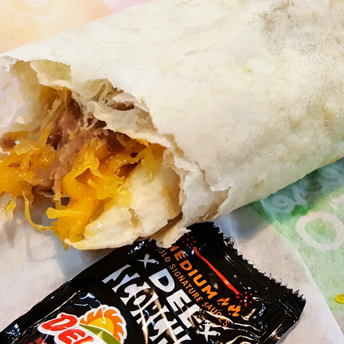 Bean and Cheese Burrito