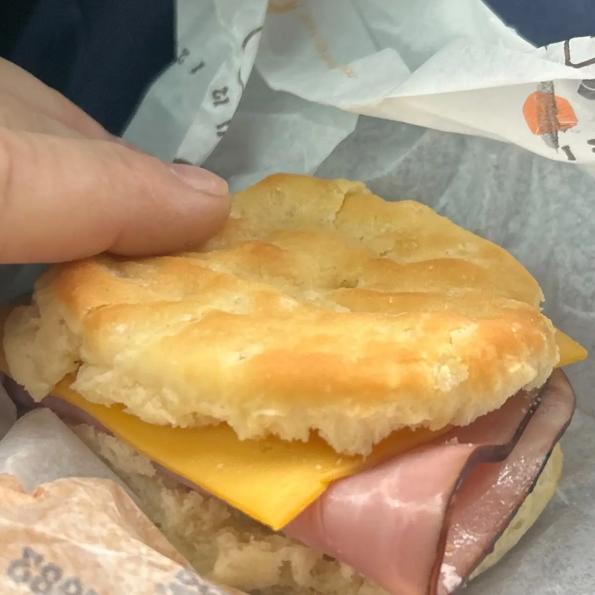 Ham Egg & Cheese Biscuit