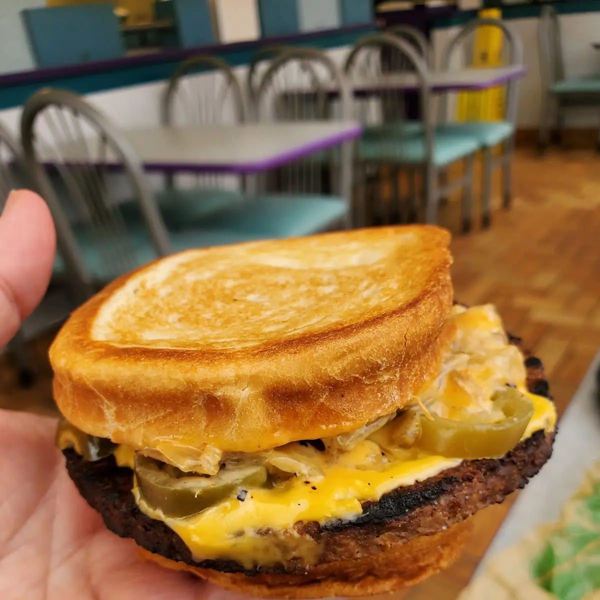 Vegetarian Breakfast Sandwich