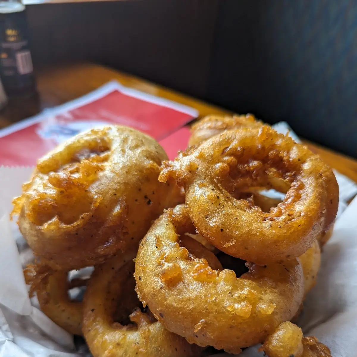Hand-Dipped Onion Rings