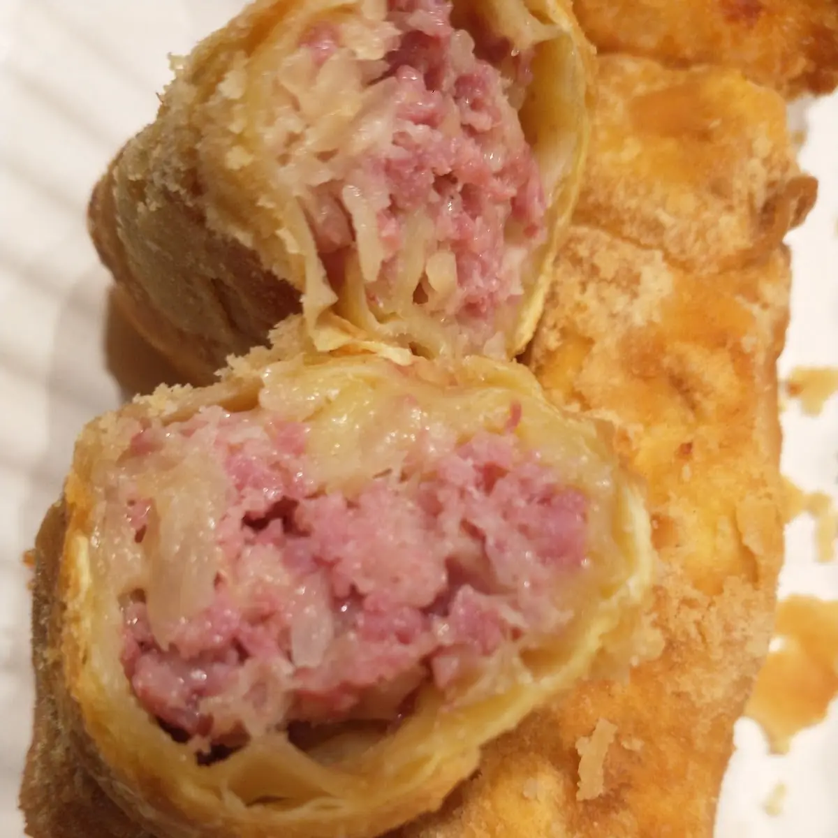 Reuben Egg Rolls