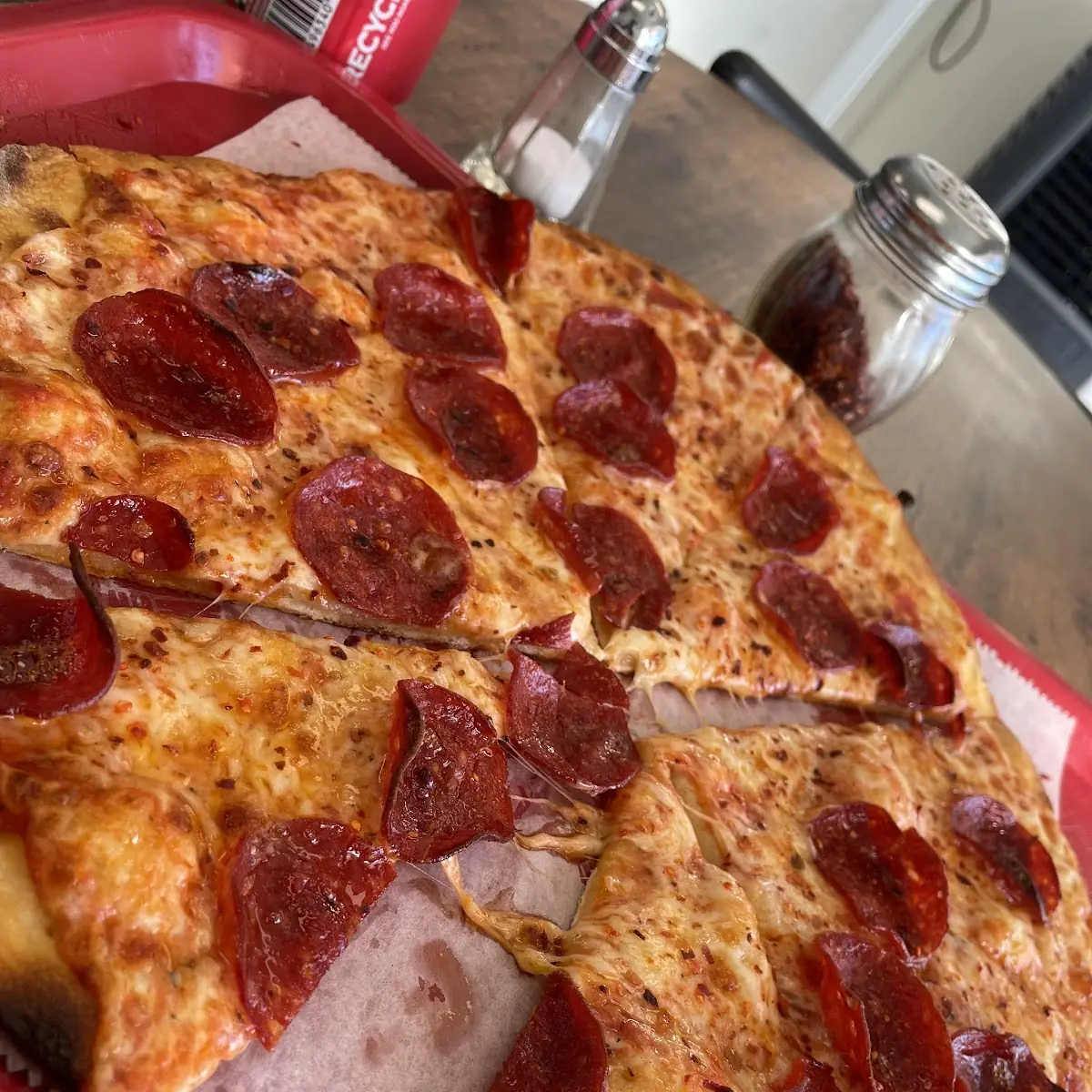 Ultra Thin Pepperoni Pizza