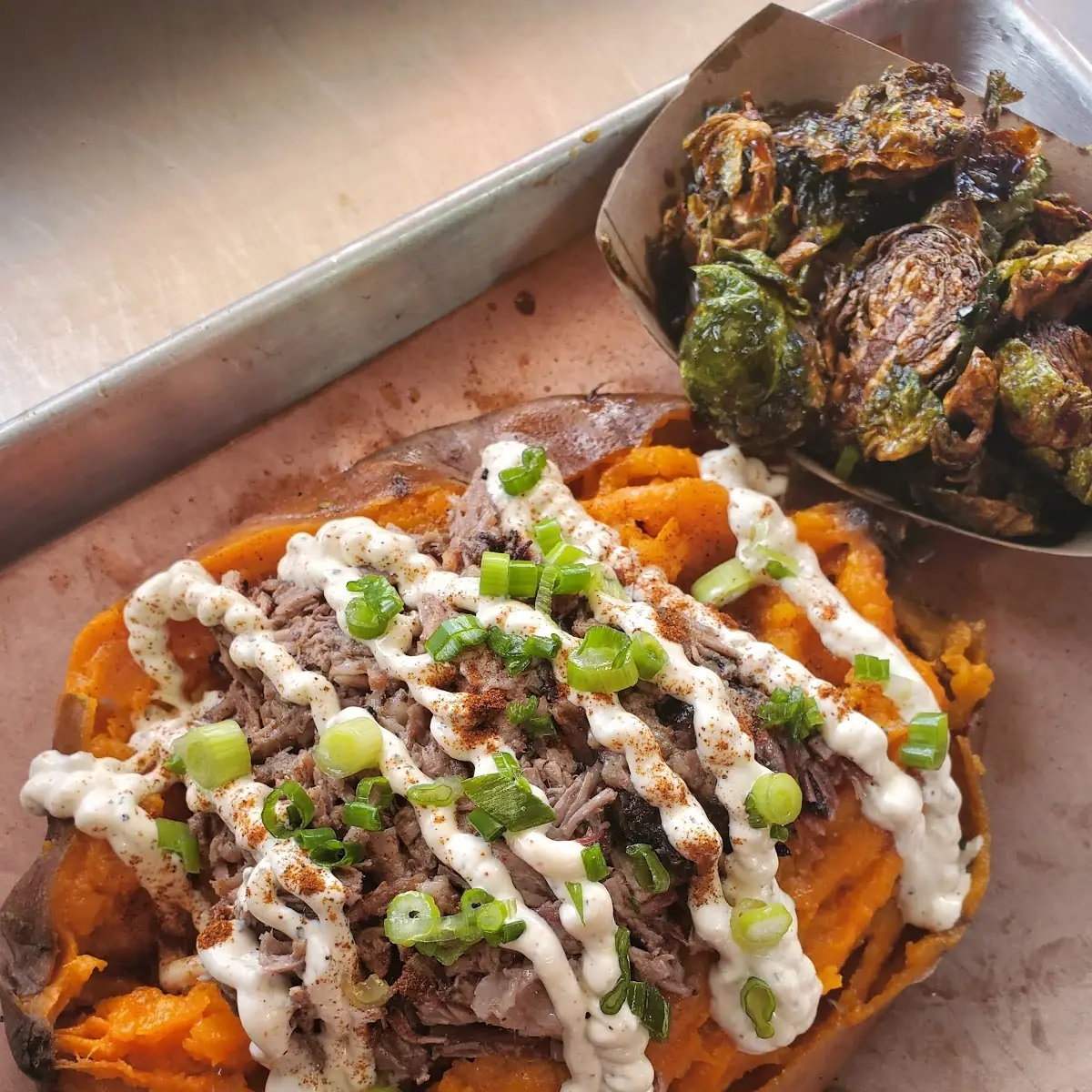 Loaded Sweet Potato