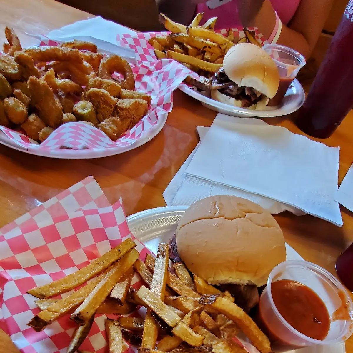 Brisket Sandwich Platter