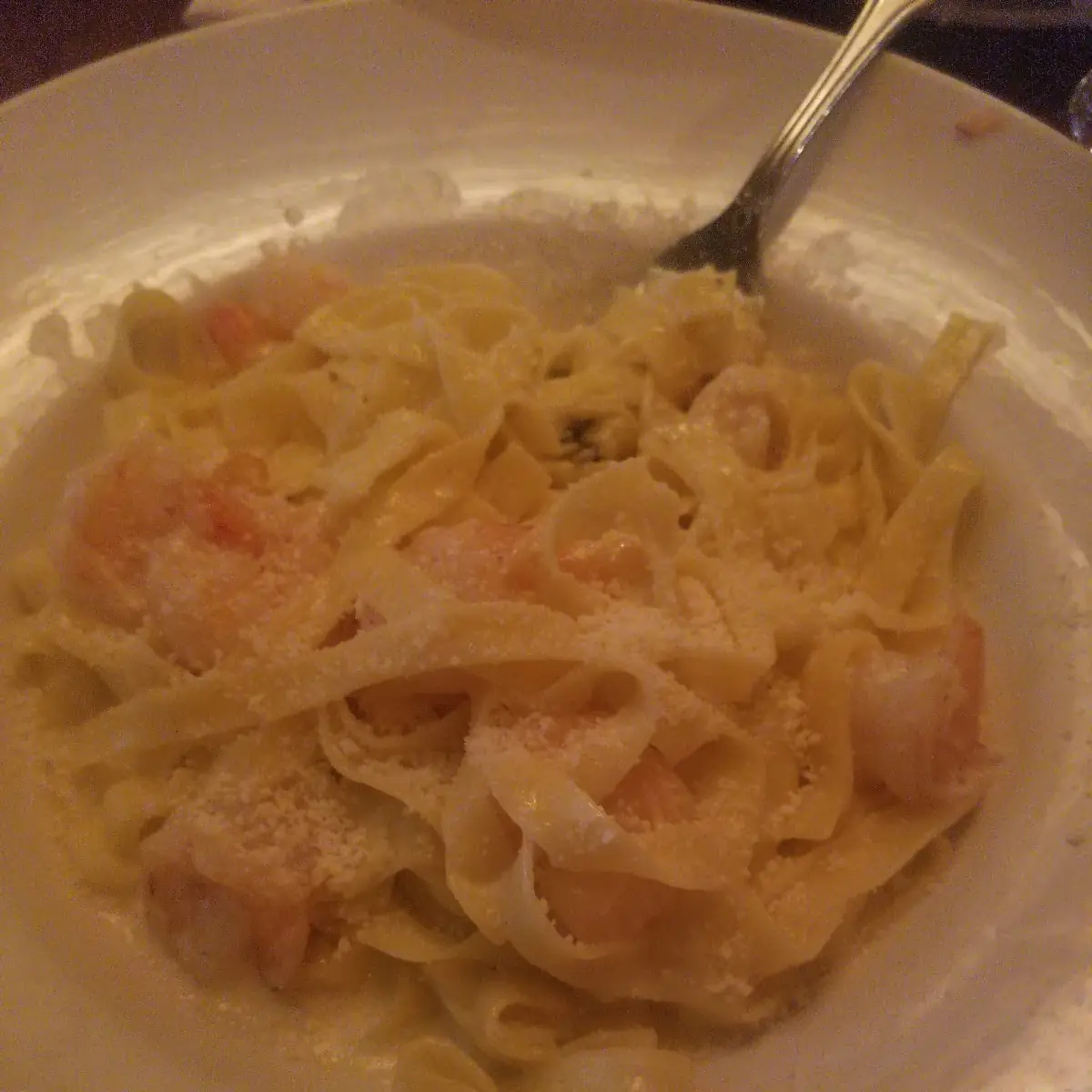 Shrimp Alfredo