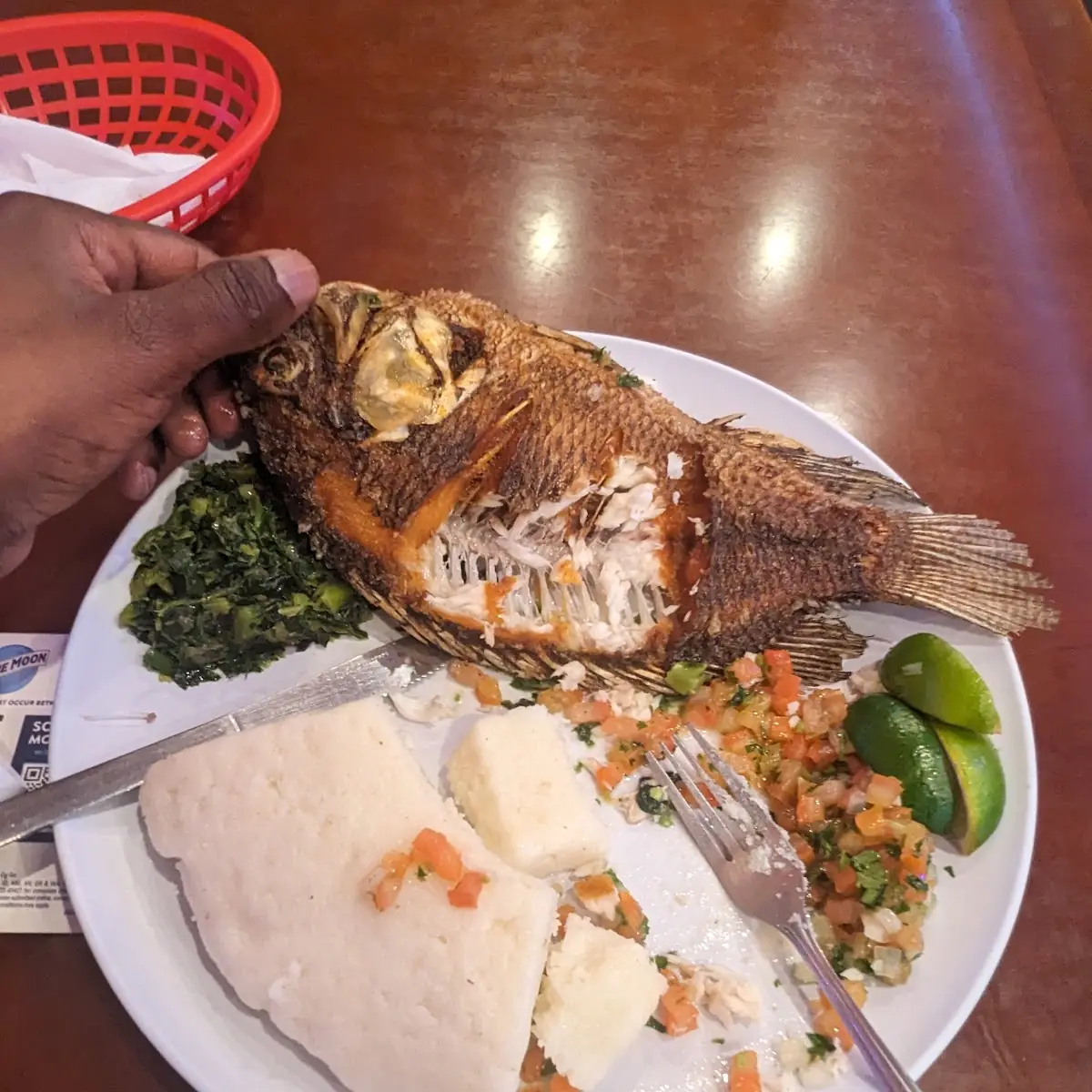 Whole Deep Fried Tilapia
