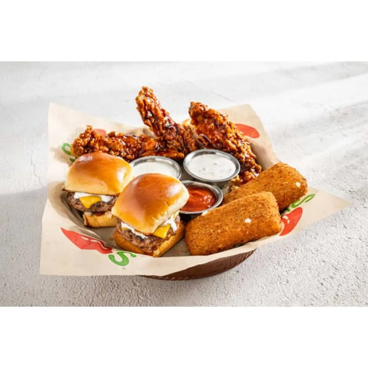 Triple Dipper Appetizer Sampler
