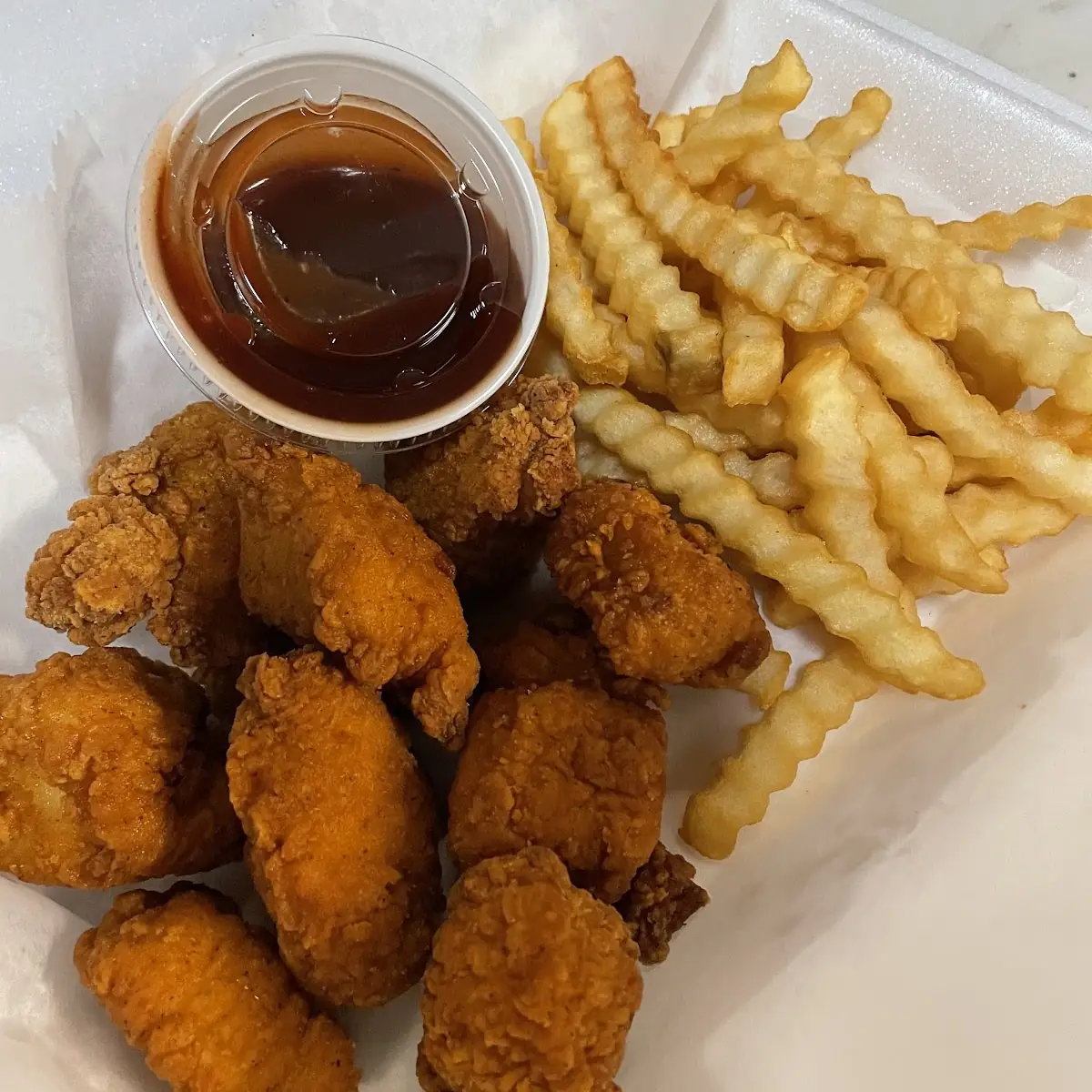 Chicken Nuggets and Fries