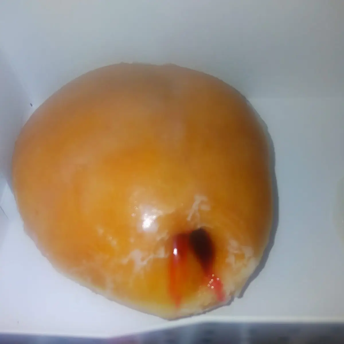 Raspberry Doughnut Hole