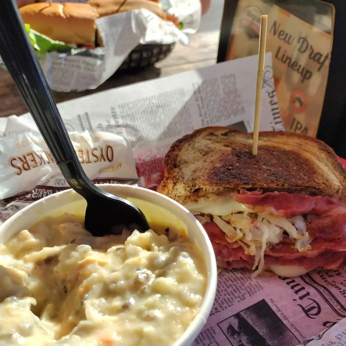 Cuban with Chicken Wild Rice Soup
