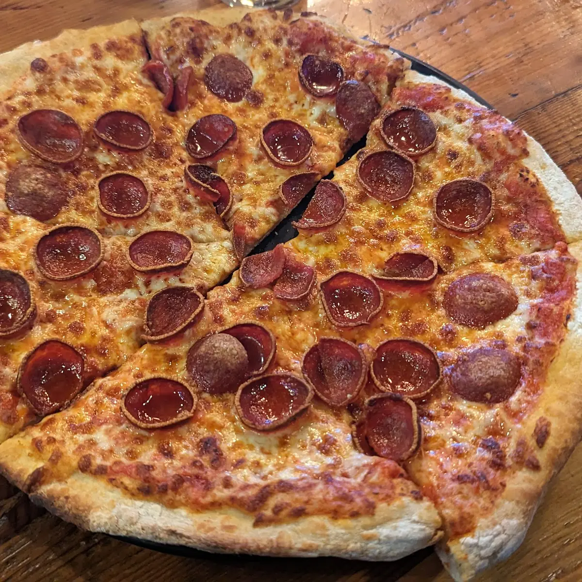 Cup & Char Pepperoni Pizza