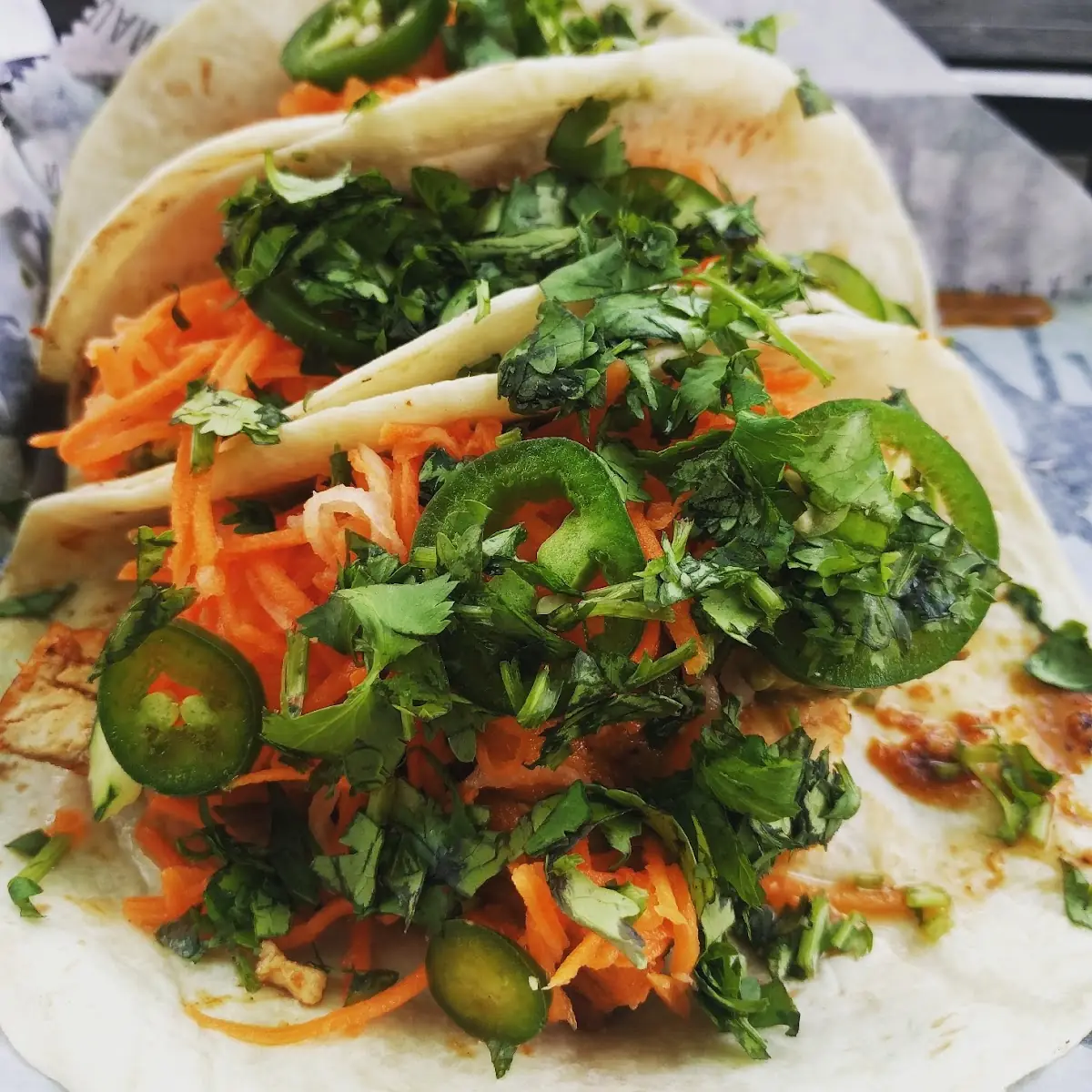 Banh MI Tacos