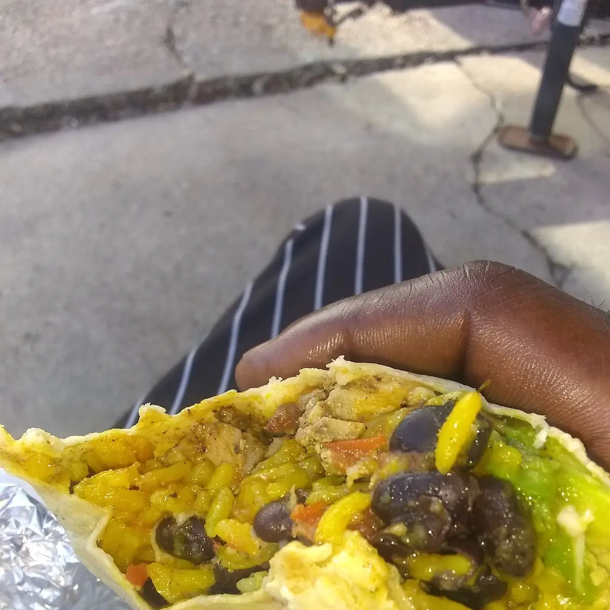 Jerk Chicken Burrito