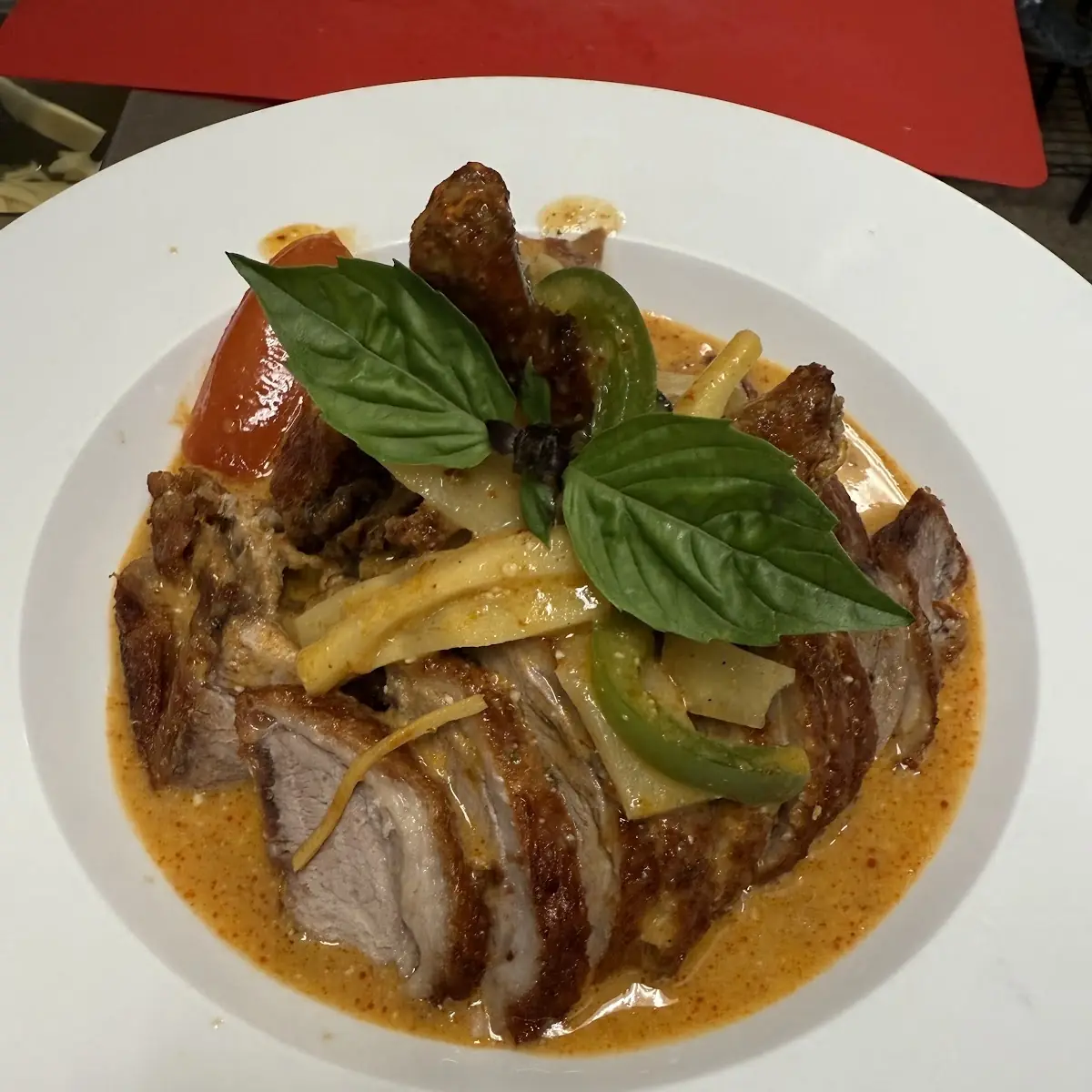 Geang PHED Ped Yang Red Duck Curry