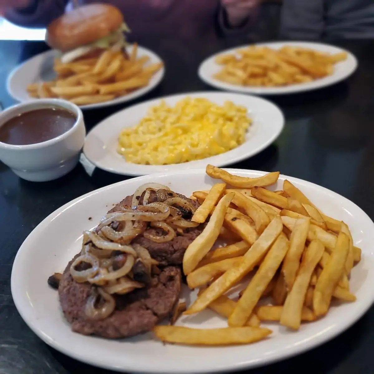 Hamburger Steak Dinner