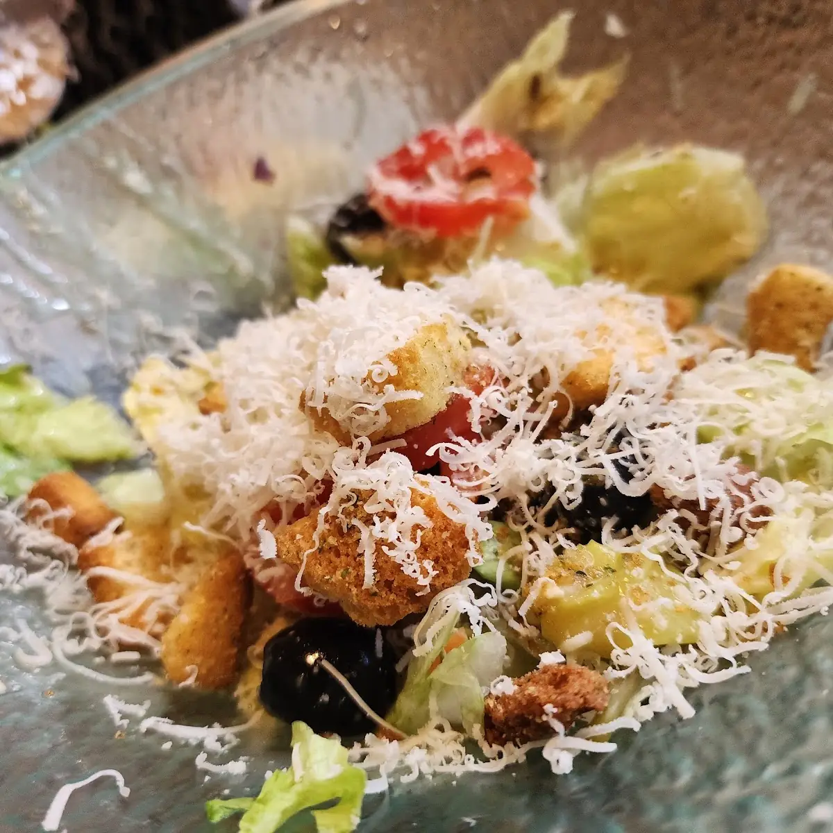 Salad with Italian Dressing