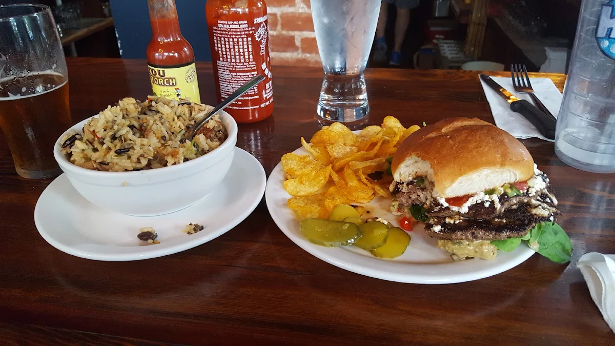 Goat Cheese Burger