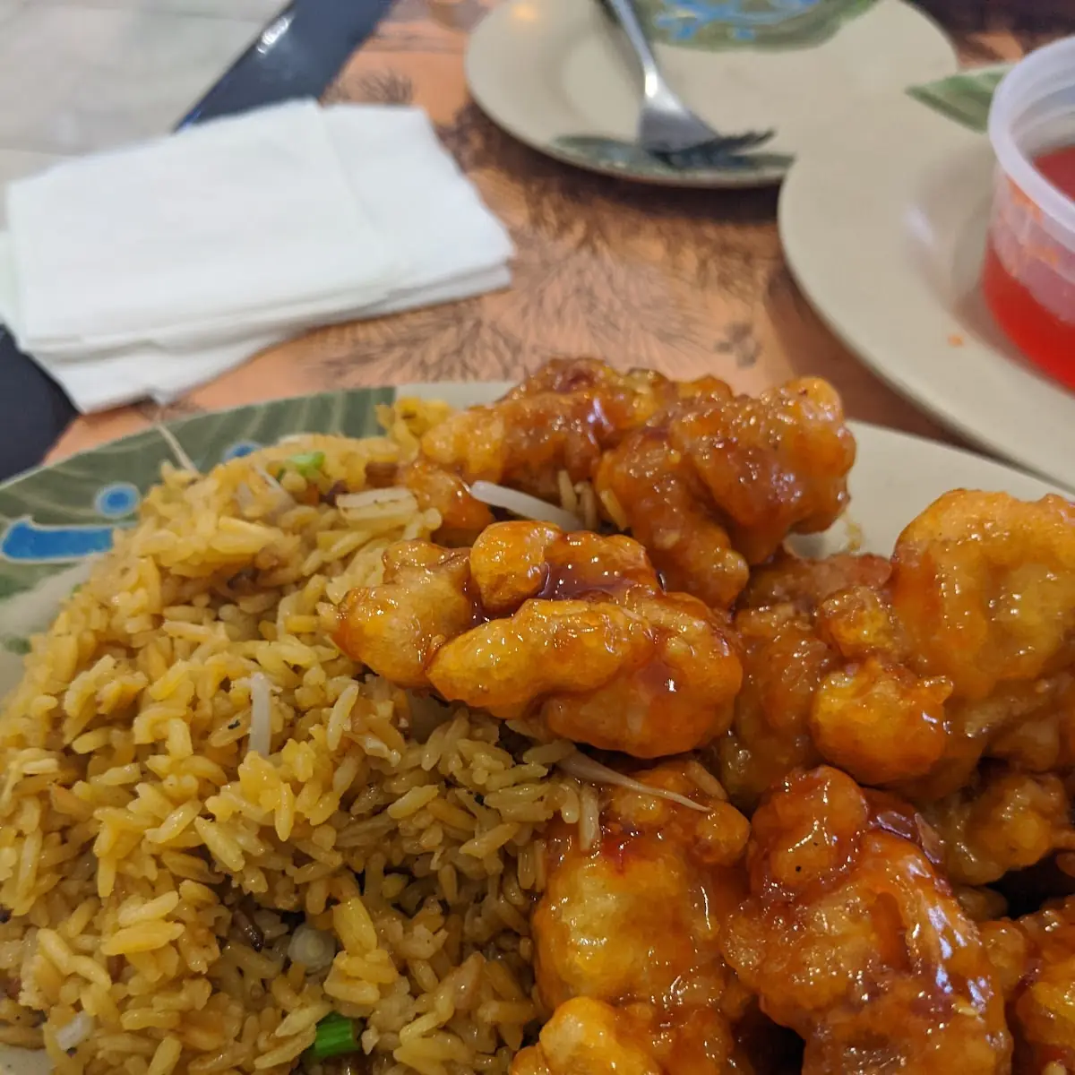 General TSO's Chicken Fried Rice