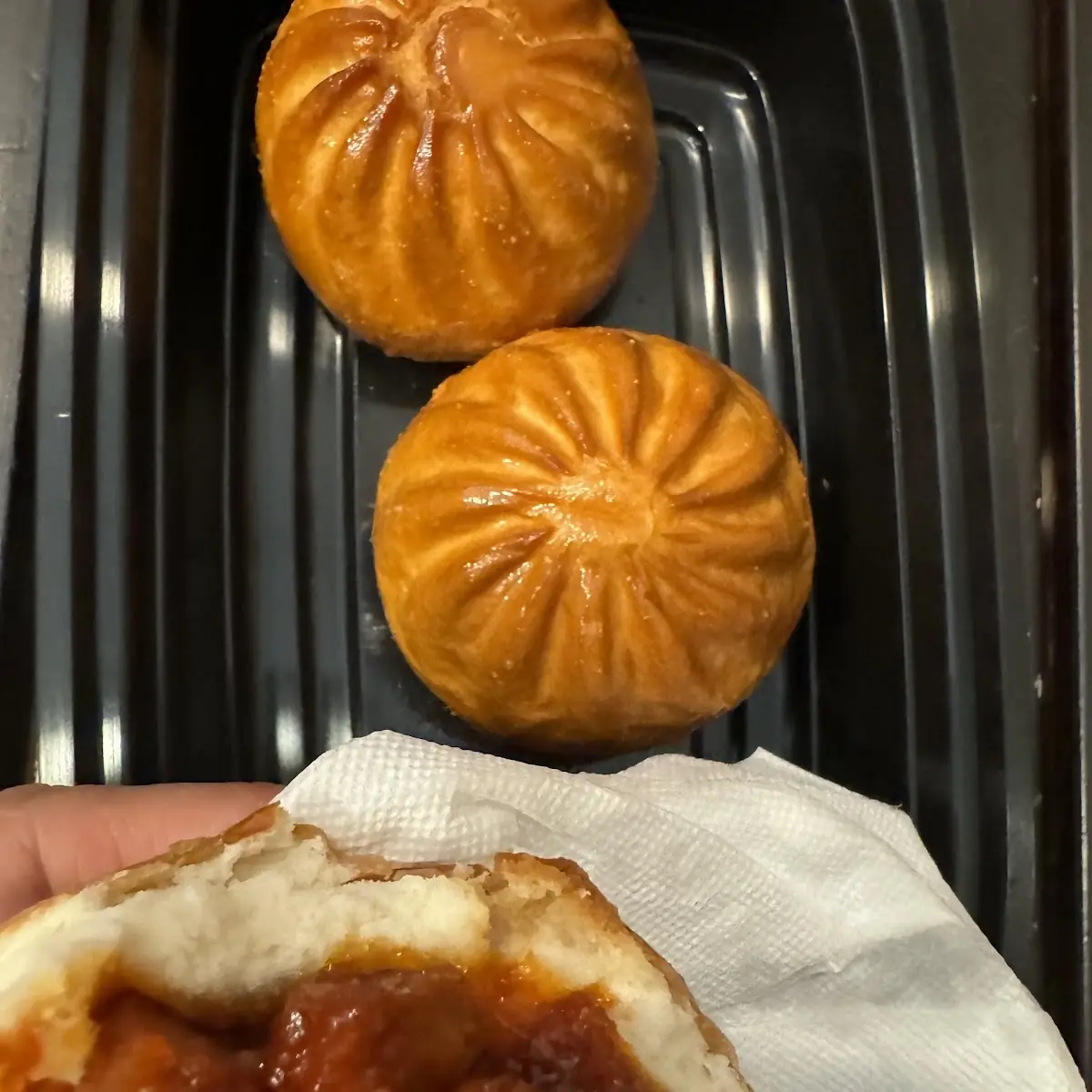 Fried BBQ Porkbun