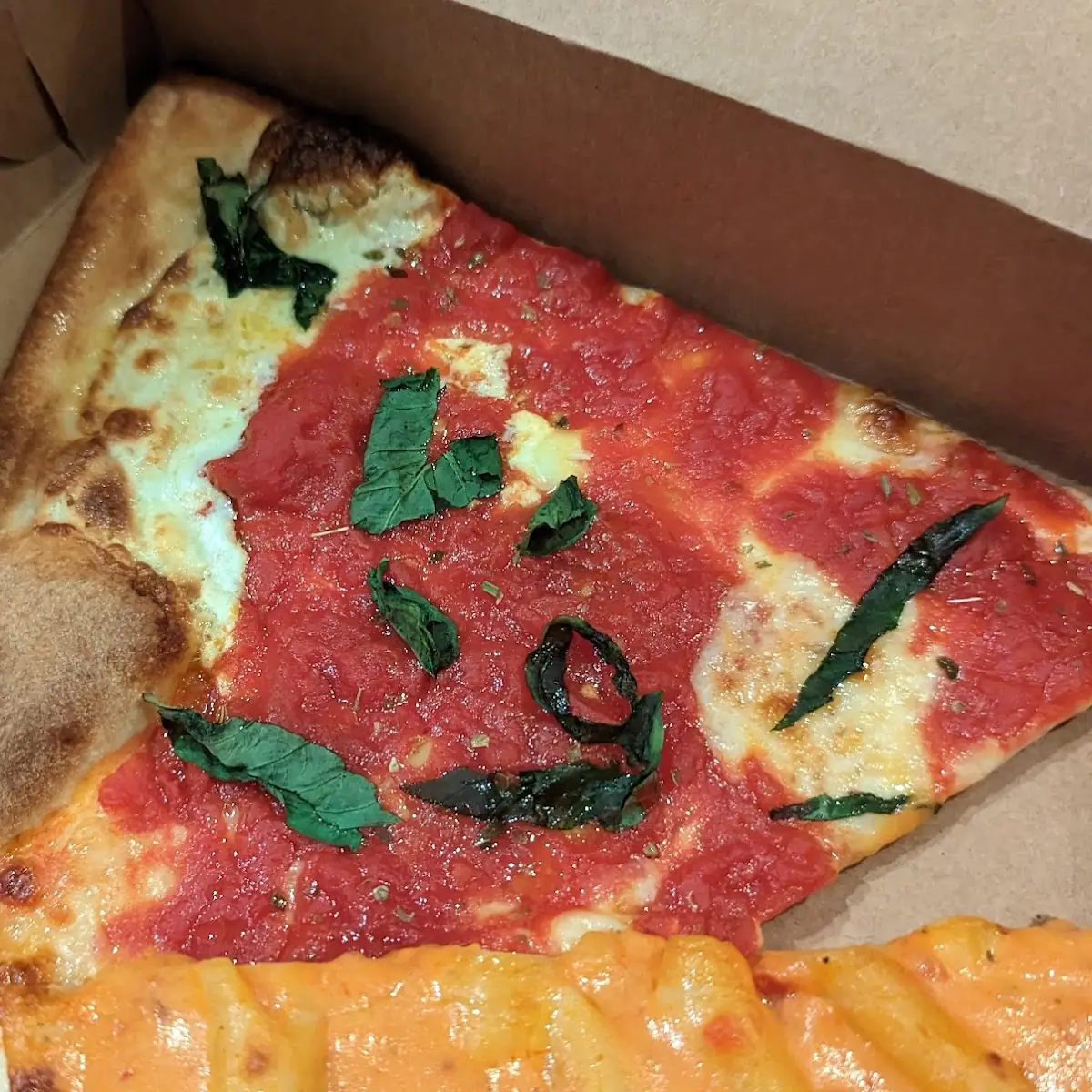 Tomato Mozzarella Cheese Pizza Slice