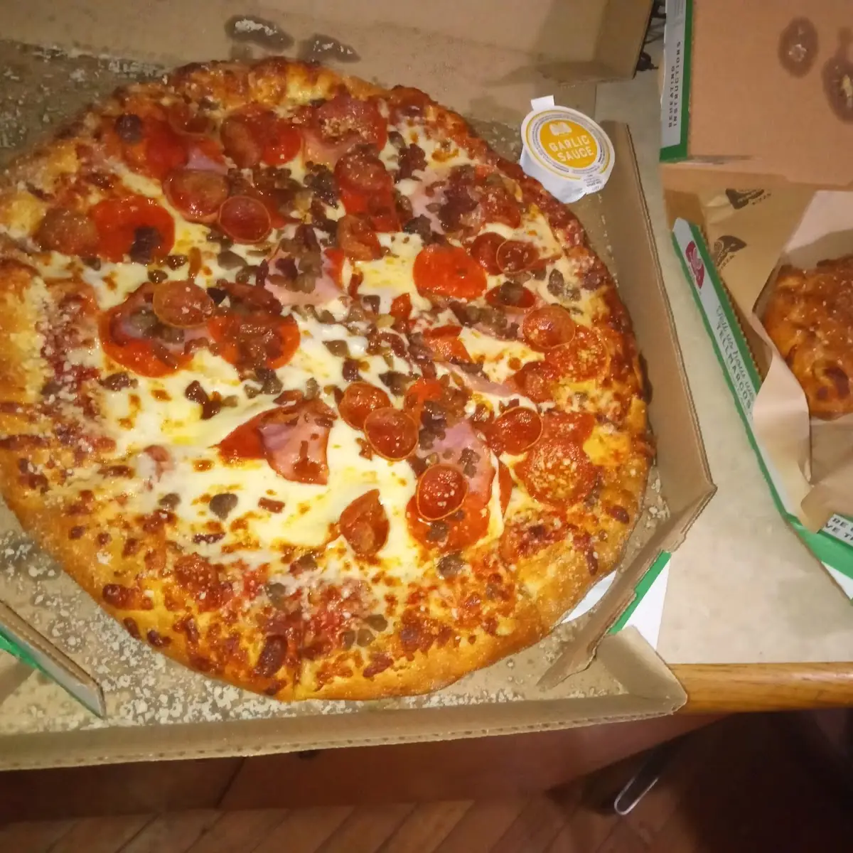 Meat Pizza & Meat Calzone