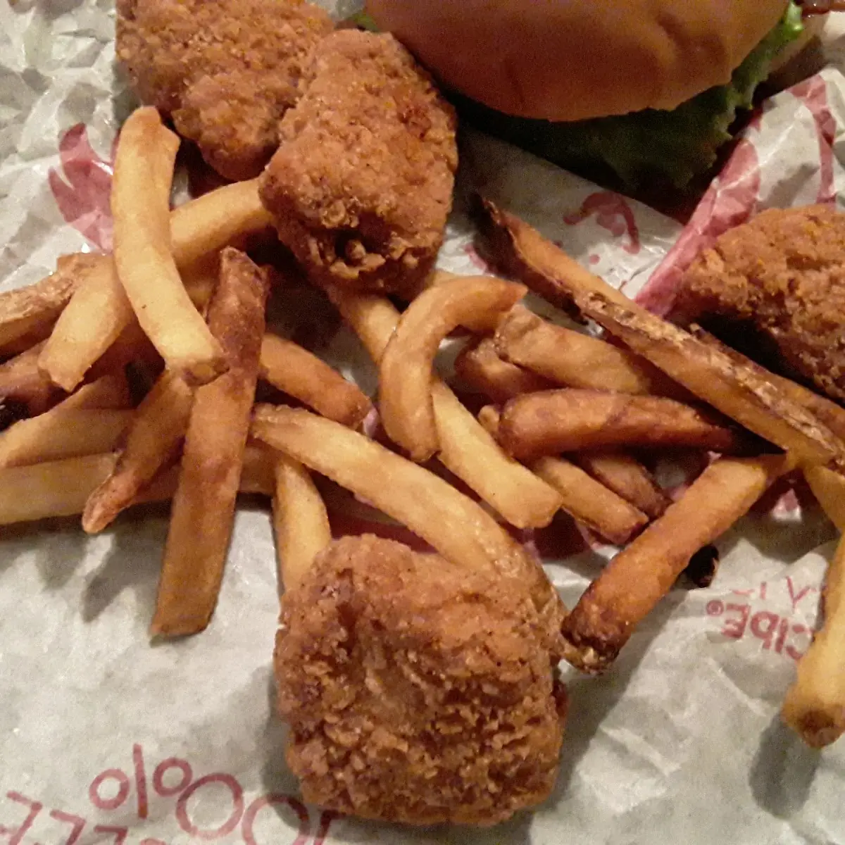 Chicken Nuggets with Fries