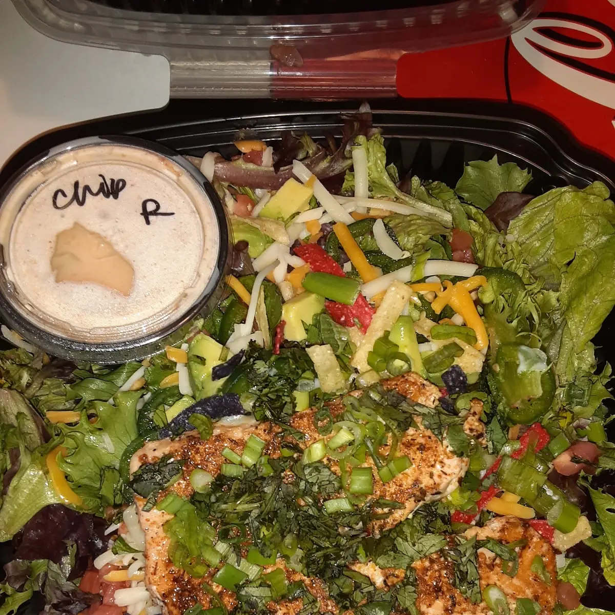 Southwest Salmon Salad