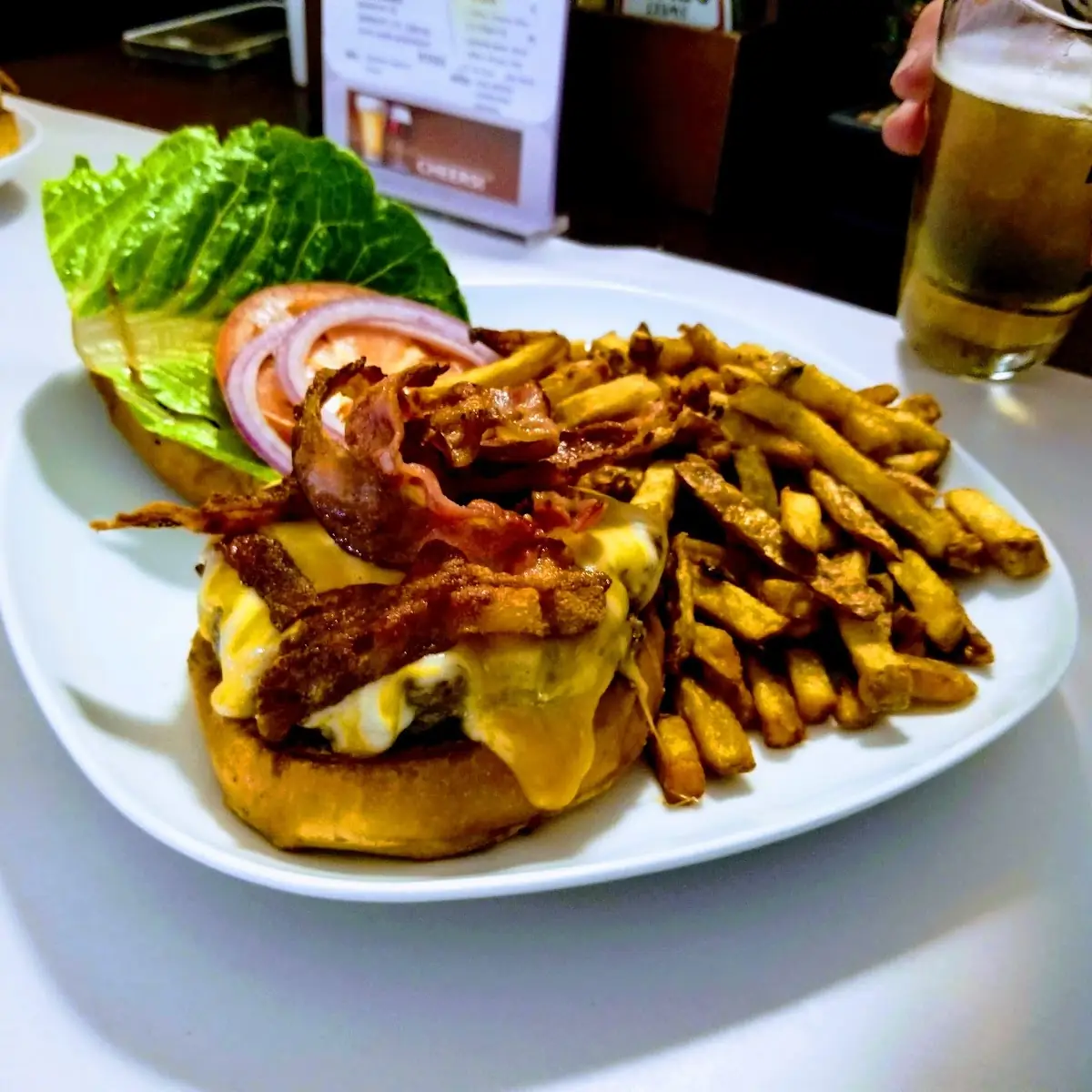 Blues Brothers Bacon Burger