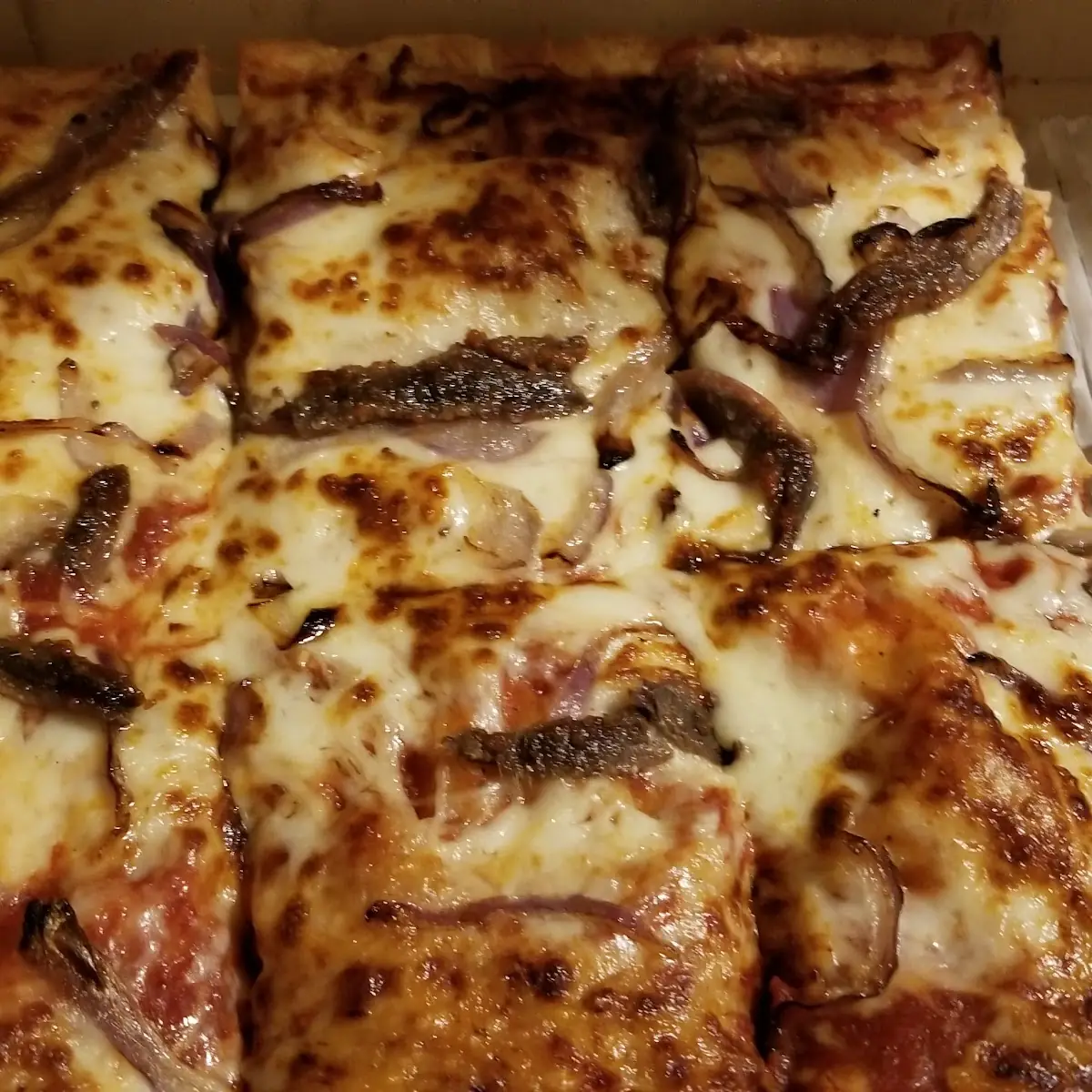 Deep Dish with Anchovies
