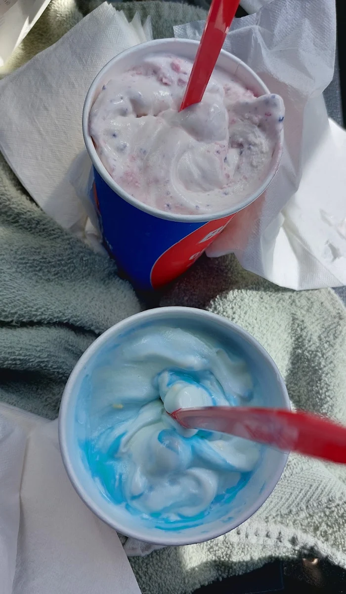 Cotton Candy Blizzard Treat