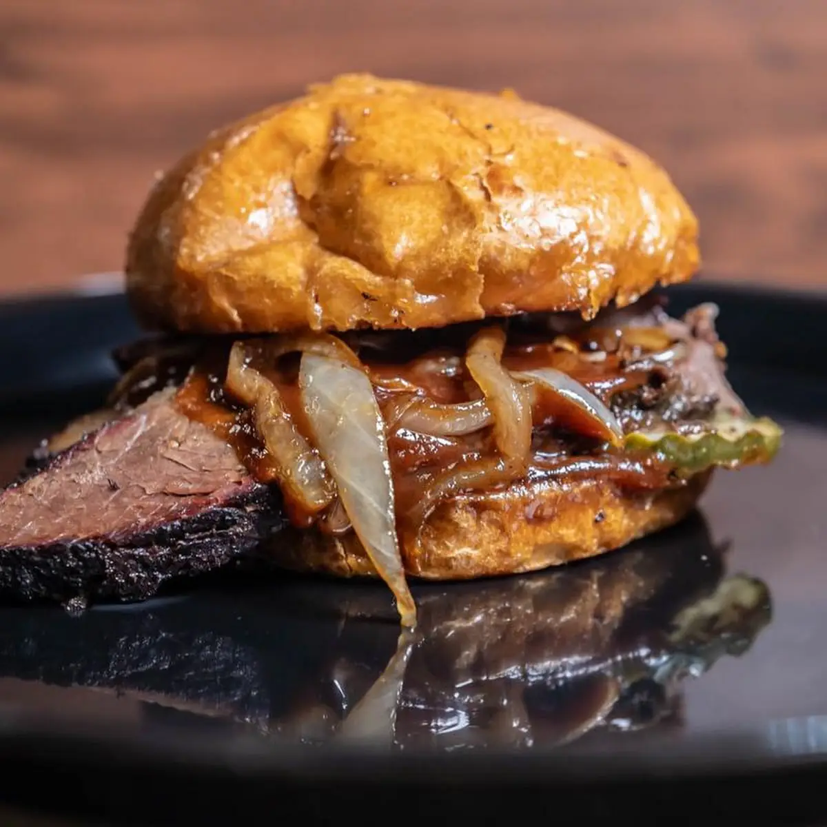 The Texan Chopped Brisket Sandwich