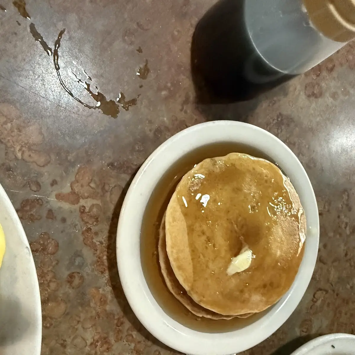 Breakfast Burrito with Buttermilk Pancakes